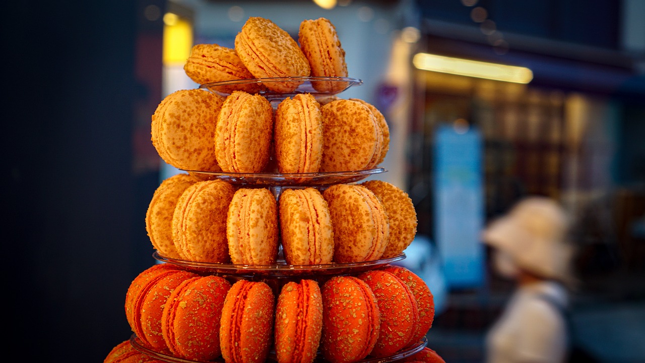 Citrus Orange Macaron