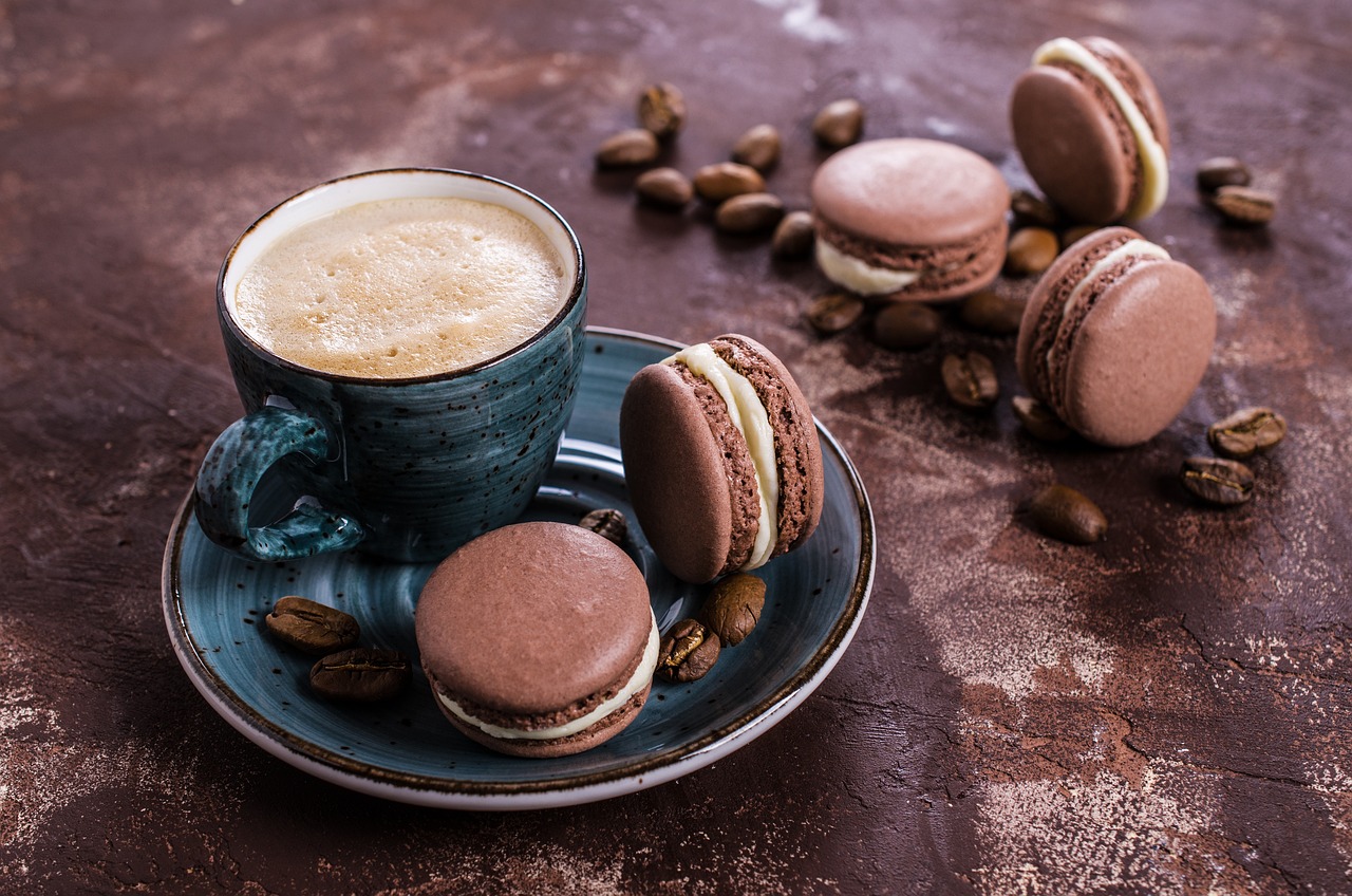 Coffee Espresso Macaron