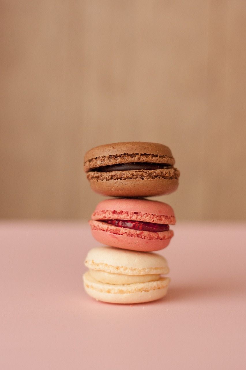 Neopolitan Dream Macaron