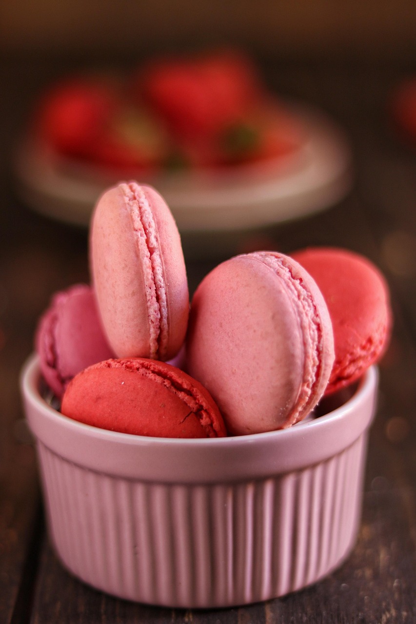Rose & Raspberry Macaron