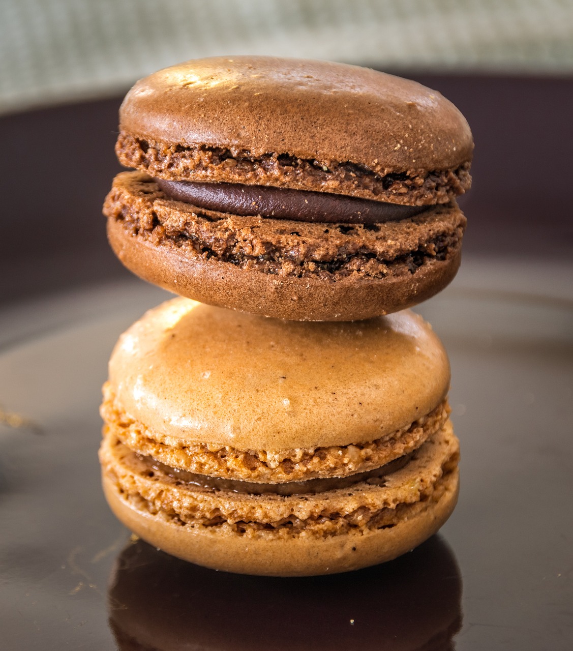 Salted Caramel Macaron