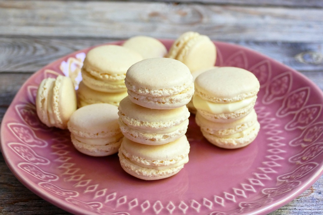 Classic Vanilla Bean Macaron